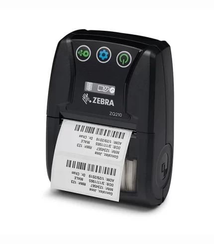 Máy in mã vạch di động Zebra ZQ210 độ phân giải 203dpi chính hãng